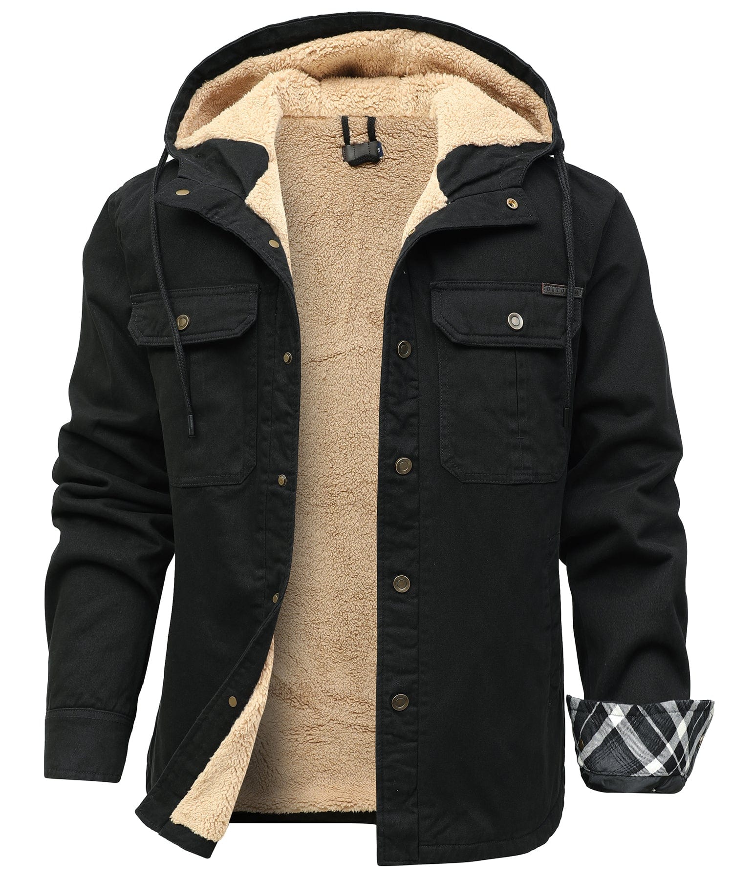 Apex Fleece Jacket for Men - Wind-Resistant Insulated Work Jacket