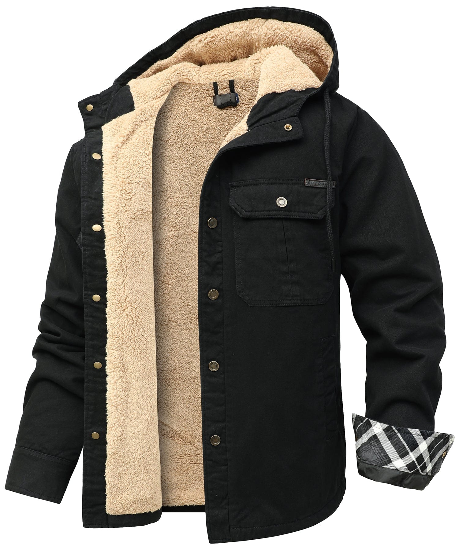 Apex Fleece Jacket for Men - Wind-Resistant Insulated Work Jacket