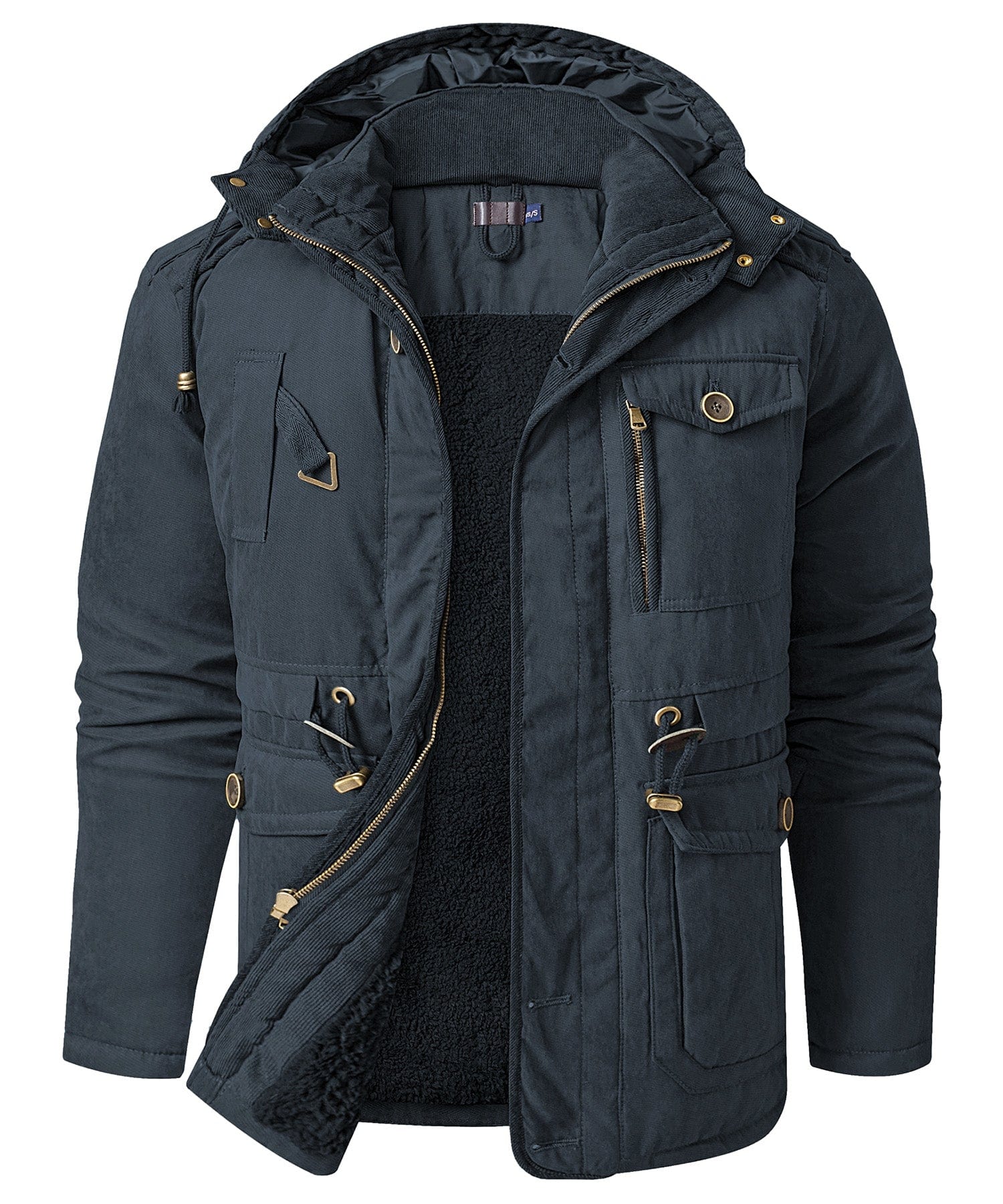 Titan Expedition Jacket for Men - Fleece-Lined Cold Weather Coat