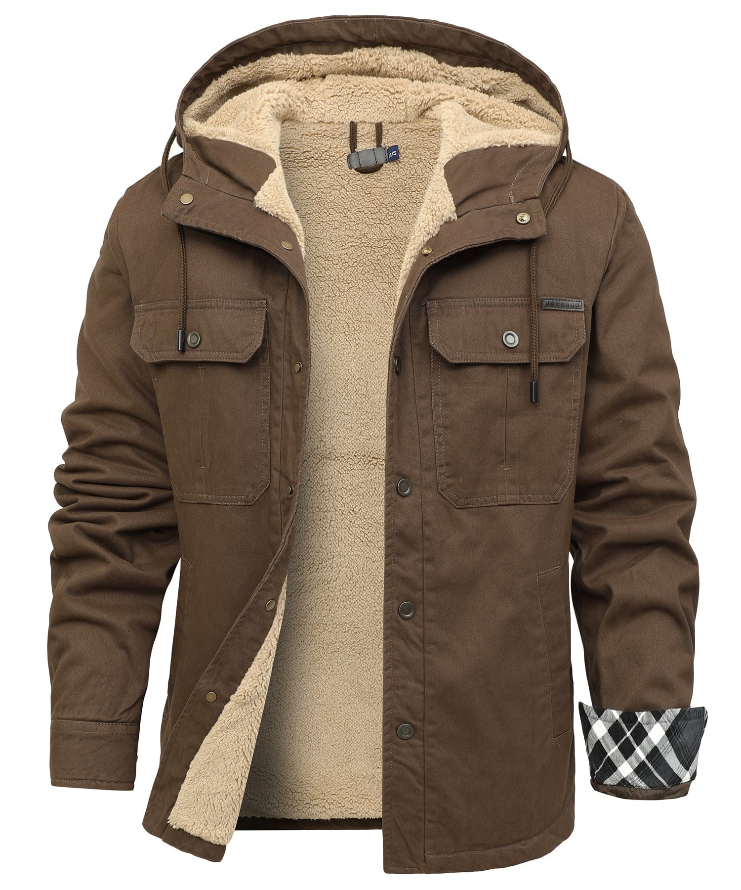 Apex Fleece Jacket for Men - Wind-Resistant Insulated Work Jacket