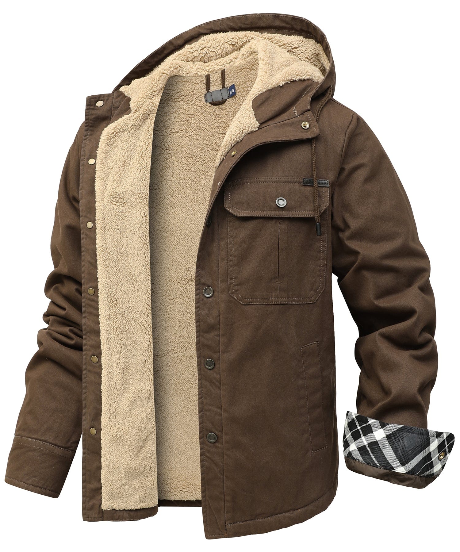 Apex Fleece Jacket for Men - Wind-Resistant Insulated Work Jacket