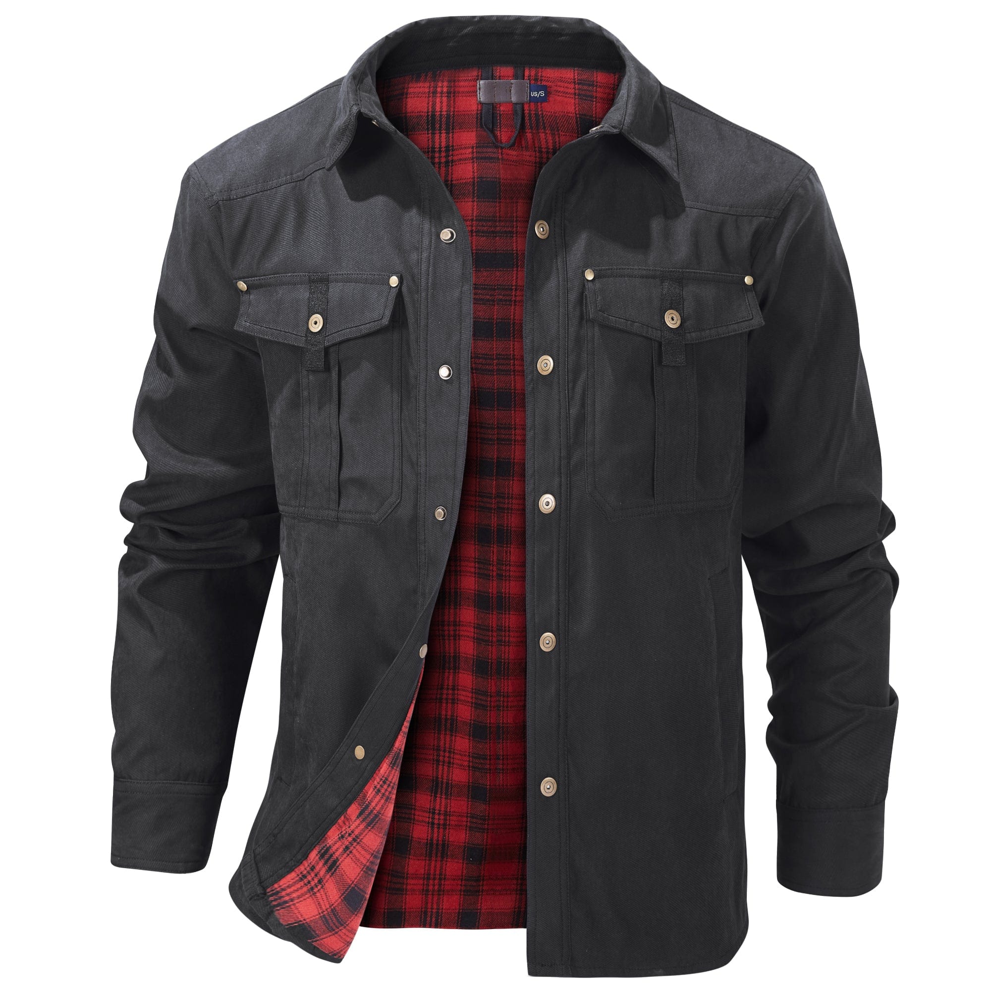 Traverse Insulated Jacket for Men - Polyester Cotton-Flannel Outdoor Coat