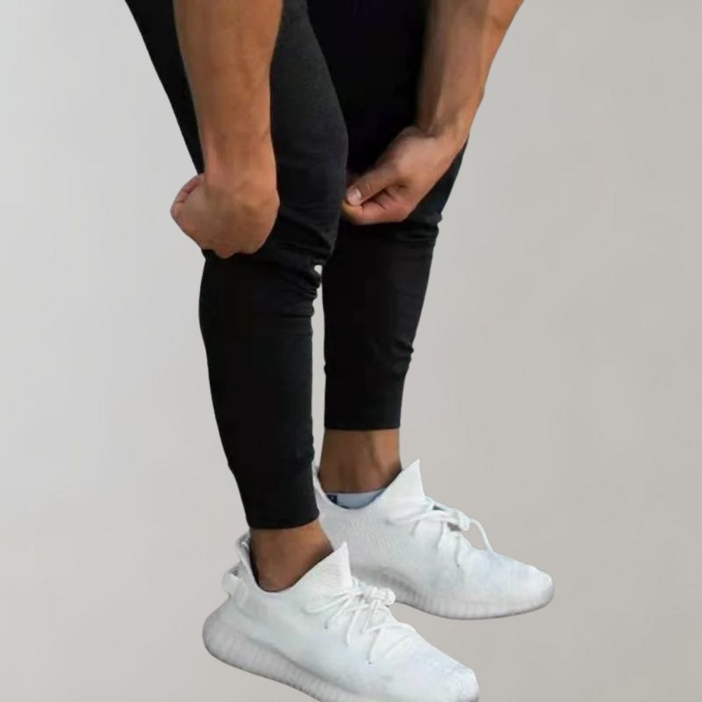 Men's Slim Fit Jogging Pants, Breathable Stretch Sweatpants