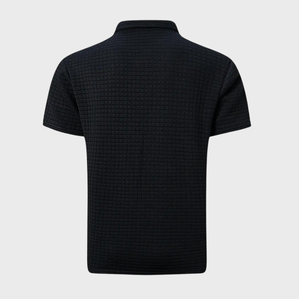 Men's Slim-Fit Polo Shirt, Breathable Cotton Casual Wear
