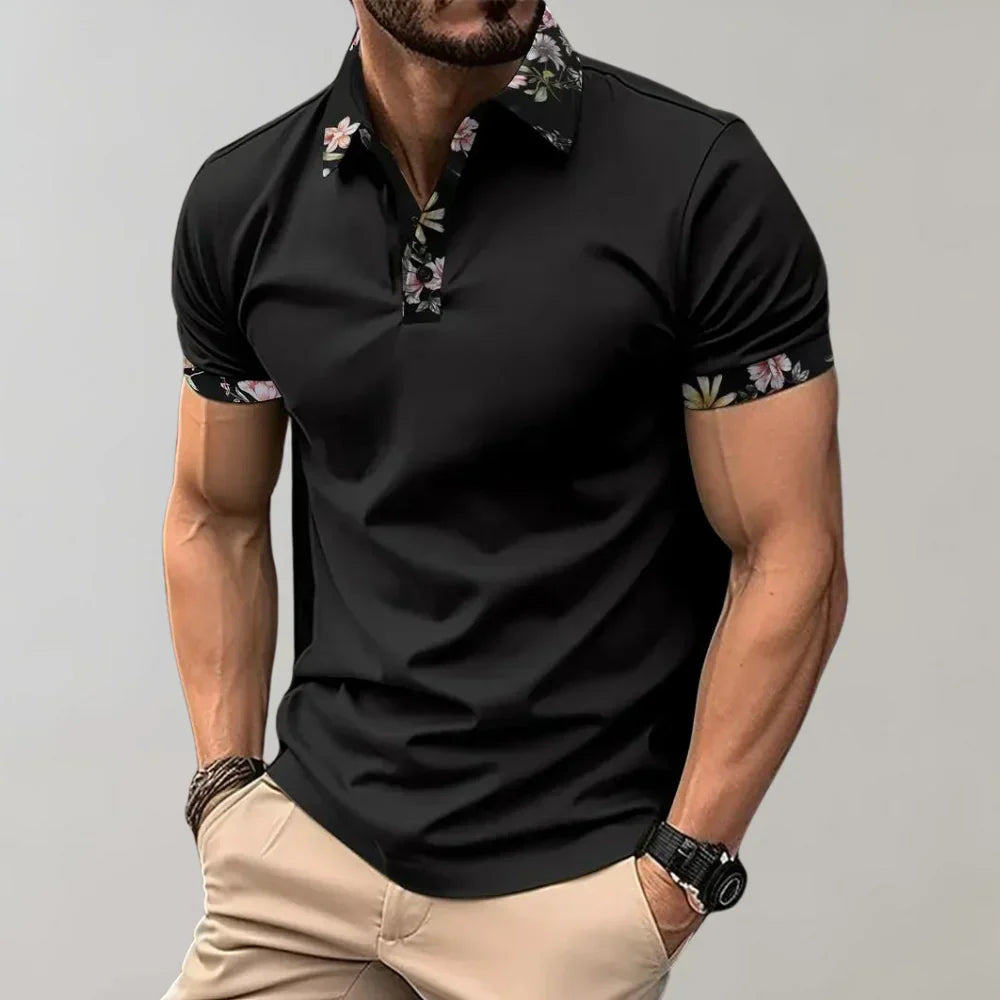 Men's Classic Fit Polo Shirt, Short Sleeve Cotton Pique Polo for Men