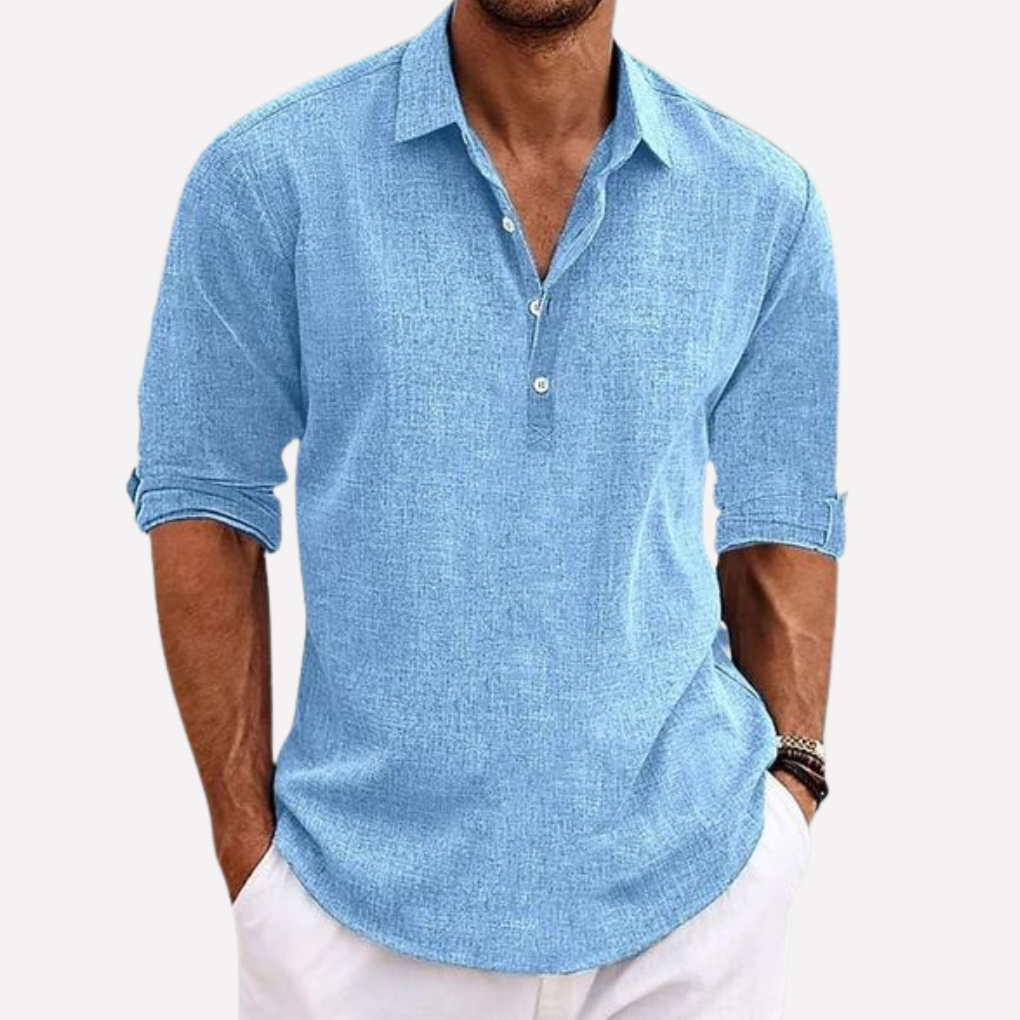 Men's Polo Shirt - Classic Collared Short Sleeve for Everyday Wear
