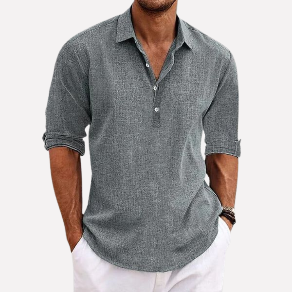 Men's Polo Shirt - Classic Collared Short Sleeve for Everyday Wear