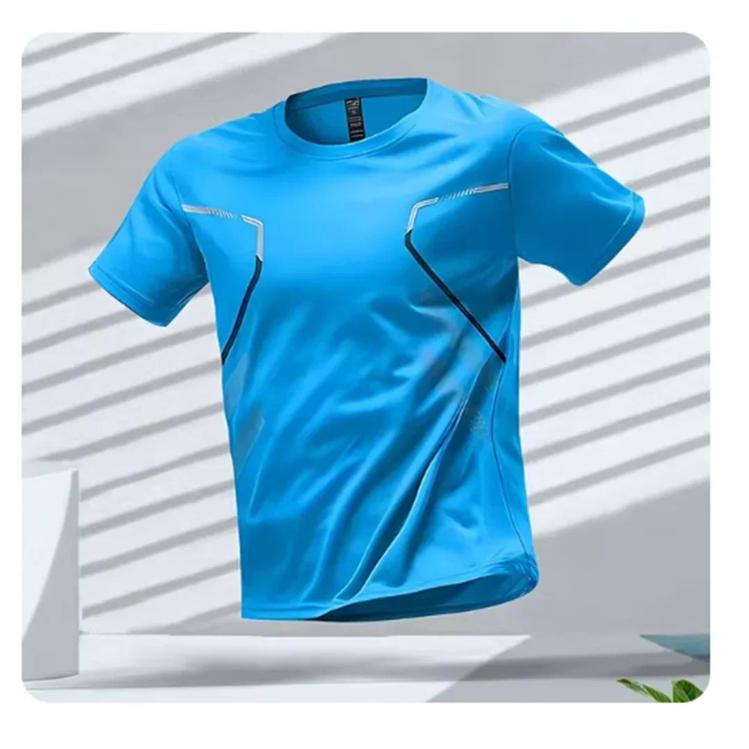 Men's Performance T-Shirt - Moisture-Wicking Breathable Athletic Tee