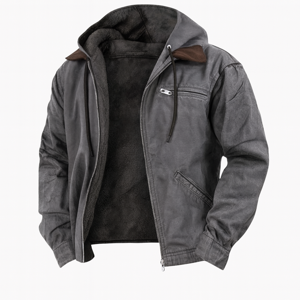Men's Classic Jacket - Everyday Outerwear with Front Fastening