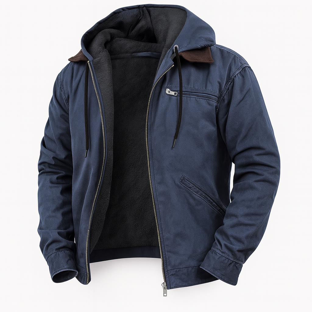 Men's Classic Jacket - Everyday Outerwear with Front Fastening