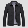 Men's Ankle-Length Wool Blend Coat - Elegant Winter Overcoat