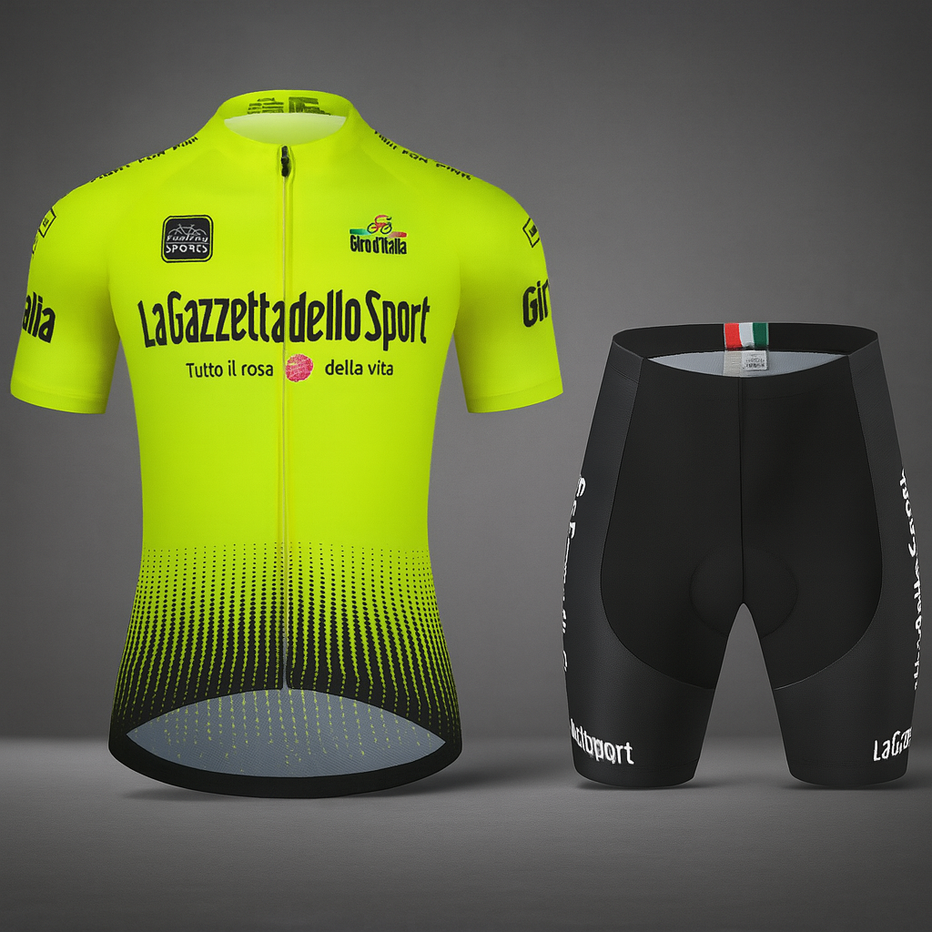 Men's High-Performance Cycling Kit - Jersey & Shorts Set