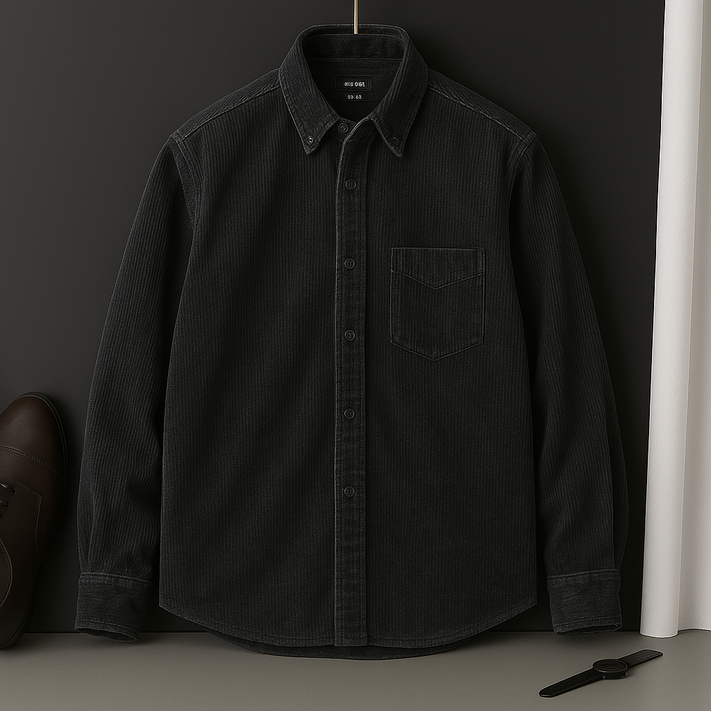 Men's Corduroy Shirt Jacket, Lightweight Layer for Transitional Weather