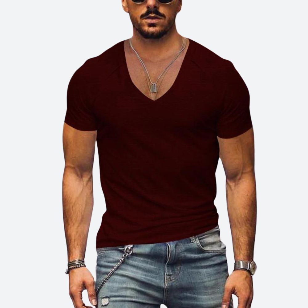 Men's Breathable Summer Shirt - Lightweight Short Sleeve Casual Shirt