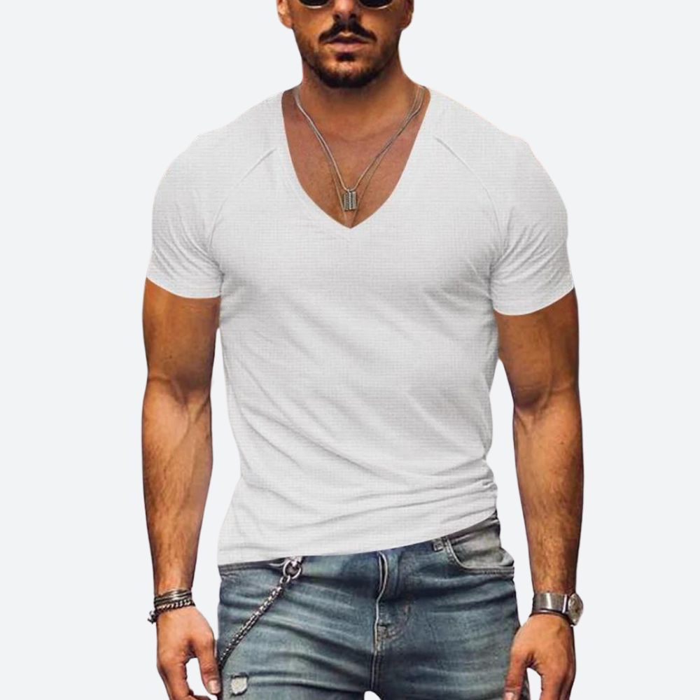 Men's Breathable Summer Shirt - Lightweight Short Sleeve Casual Shirt