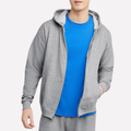 Men's Full-Zip Hoodie, Cotton-Poly Blend Casual Layer