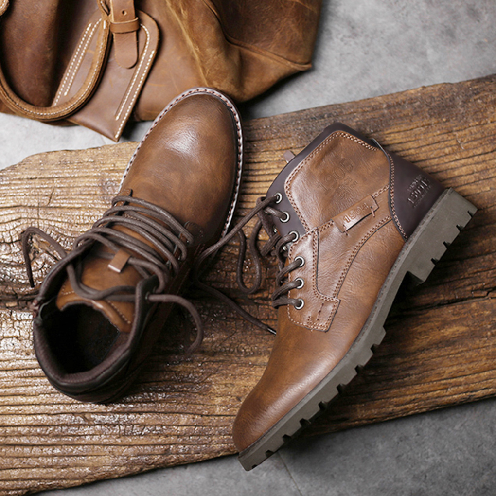 Men's Side-Zip Boots - Ankle Boots for Casual & Semi-Formal Wear