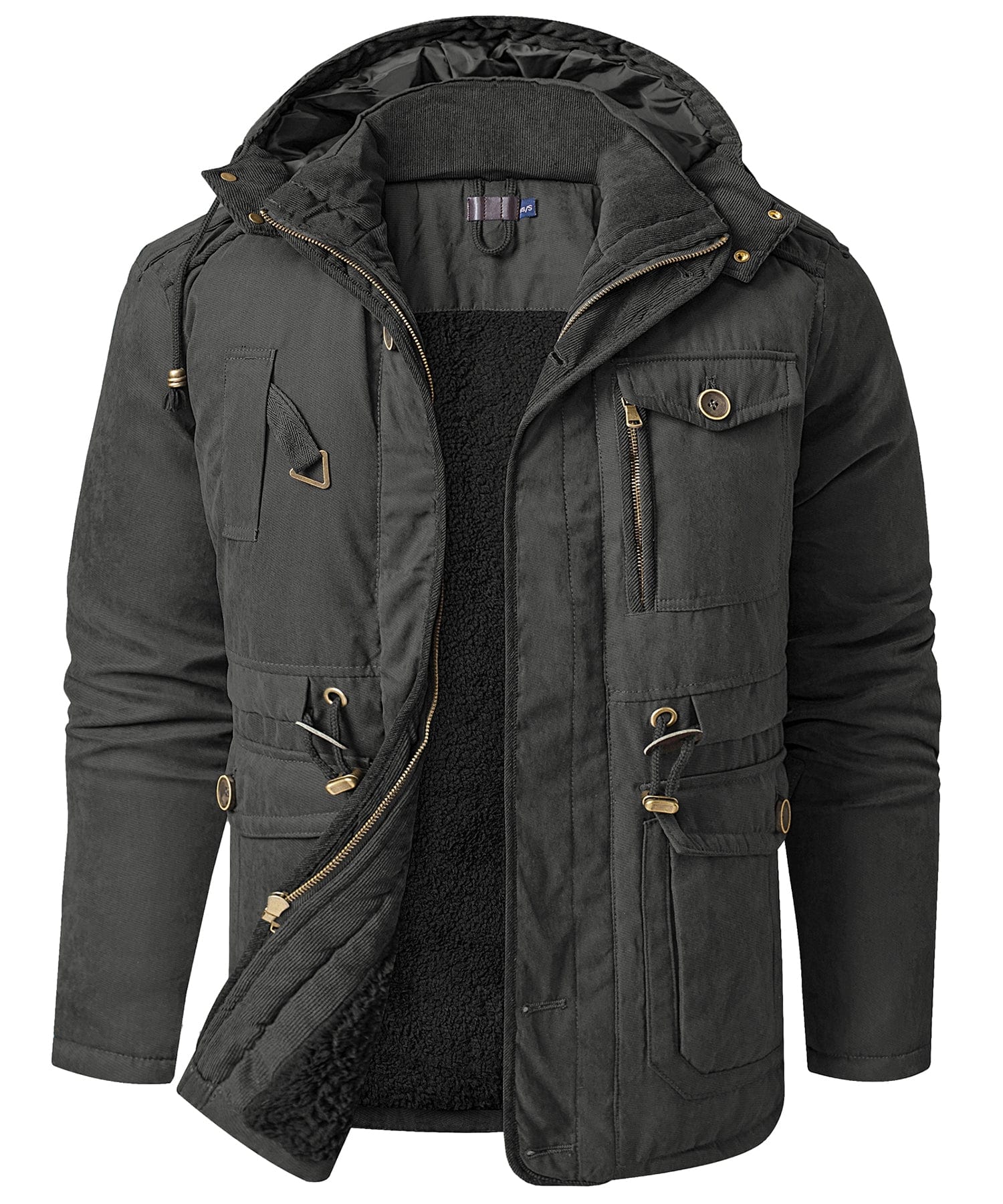 Titan Expedition Jacket for Men - Fleece-Lined Cold Weather Coat