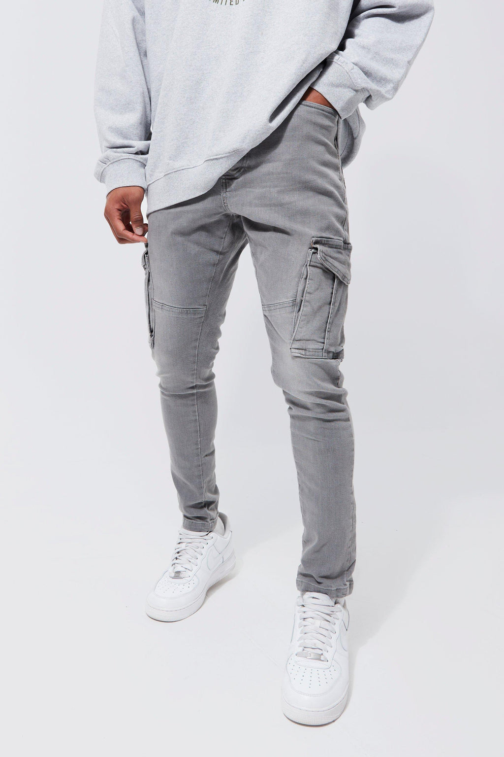 Men's Premium Stretch Jeans - Classic 5-Pocket Slim Fit Denim