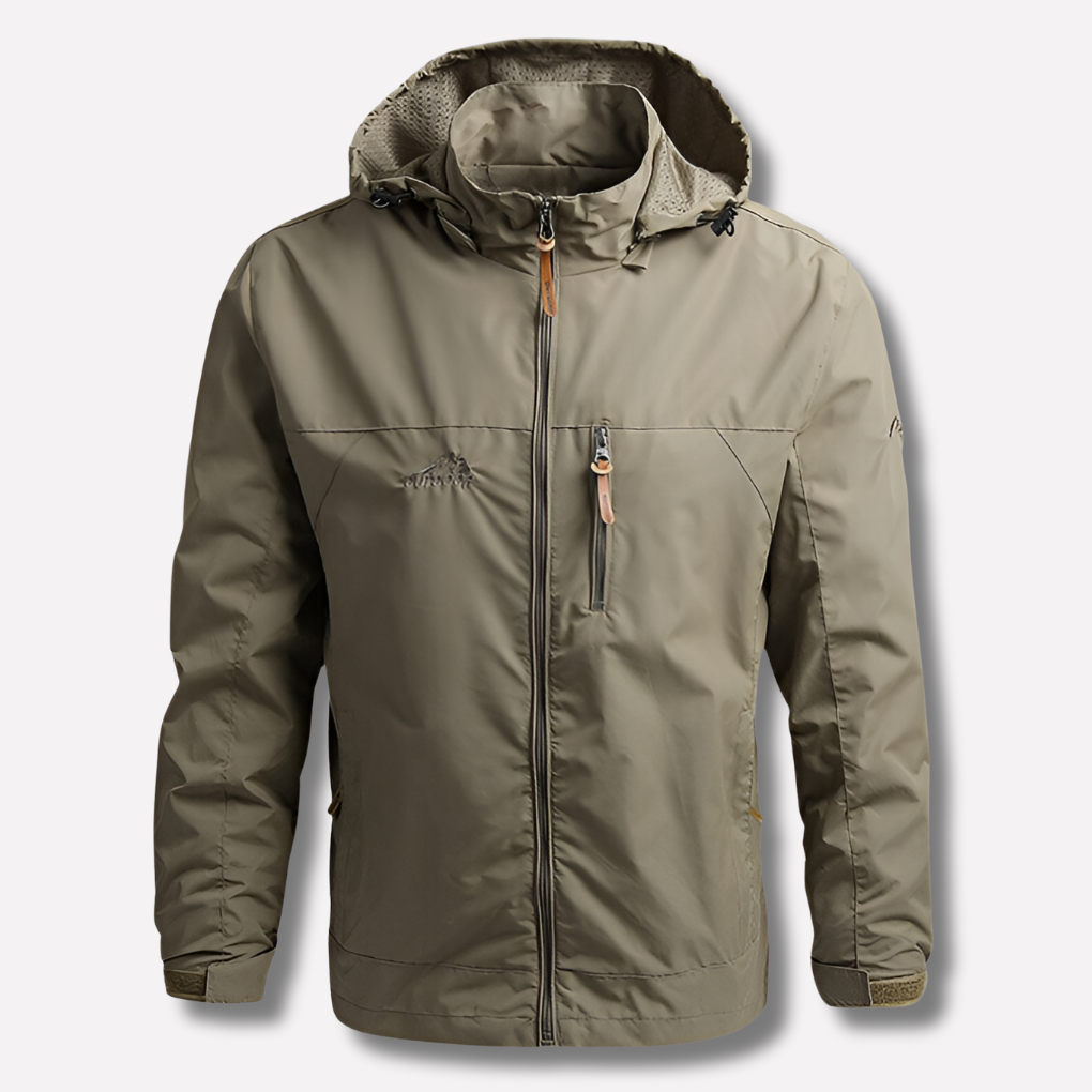 Men's Waterproof Windproof Outdoor Jacket for Hiking