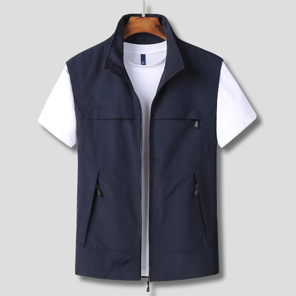 Men's Quick-Dry Vest - Sleeveless Outdoor Hiking Vest