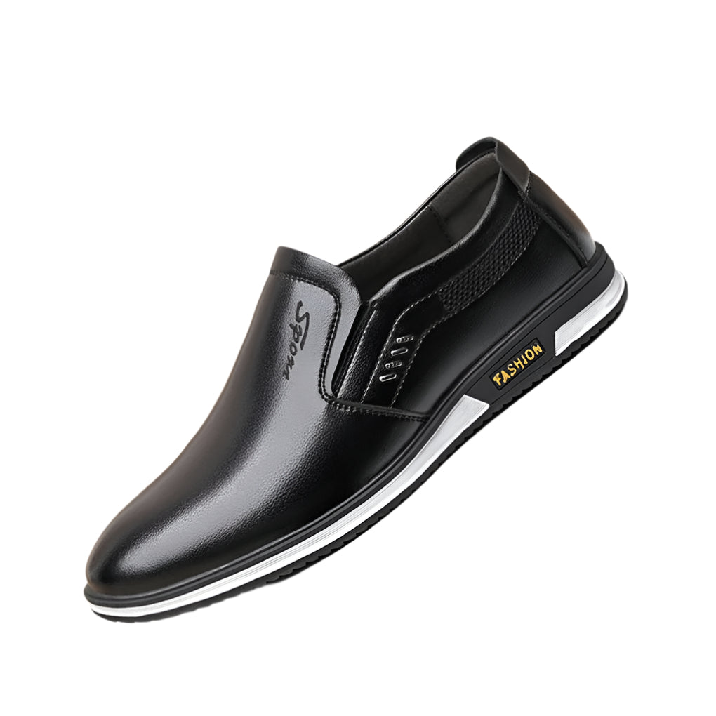 Men's Leather Dress Shoes, Elegant Formal and Casual Footwear
