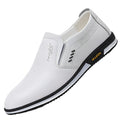 Men's Leather Dress Shoes, Elegant Formal and Casual Footwear