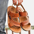 Men's Orthopedic Comfort Sandals with Adjustable Straps