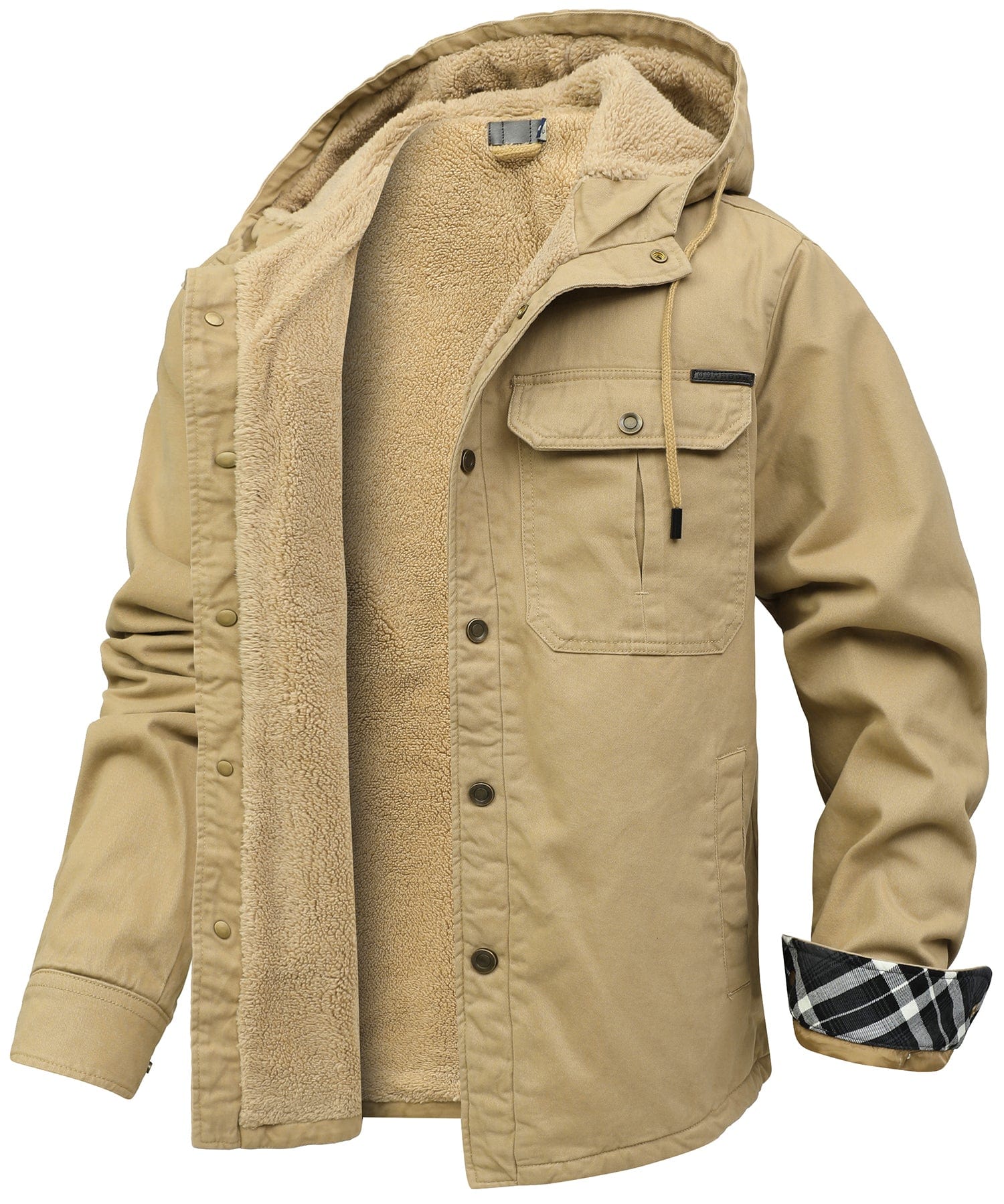 Apex Fleece Jacket for Men - Wind-Resistant Insulated Work Jacket