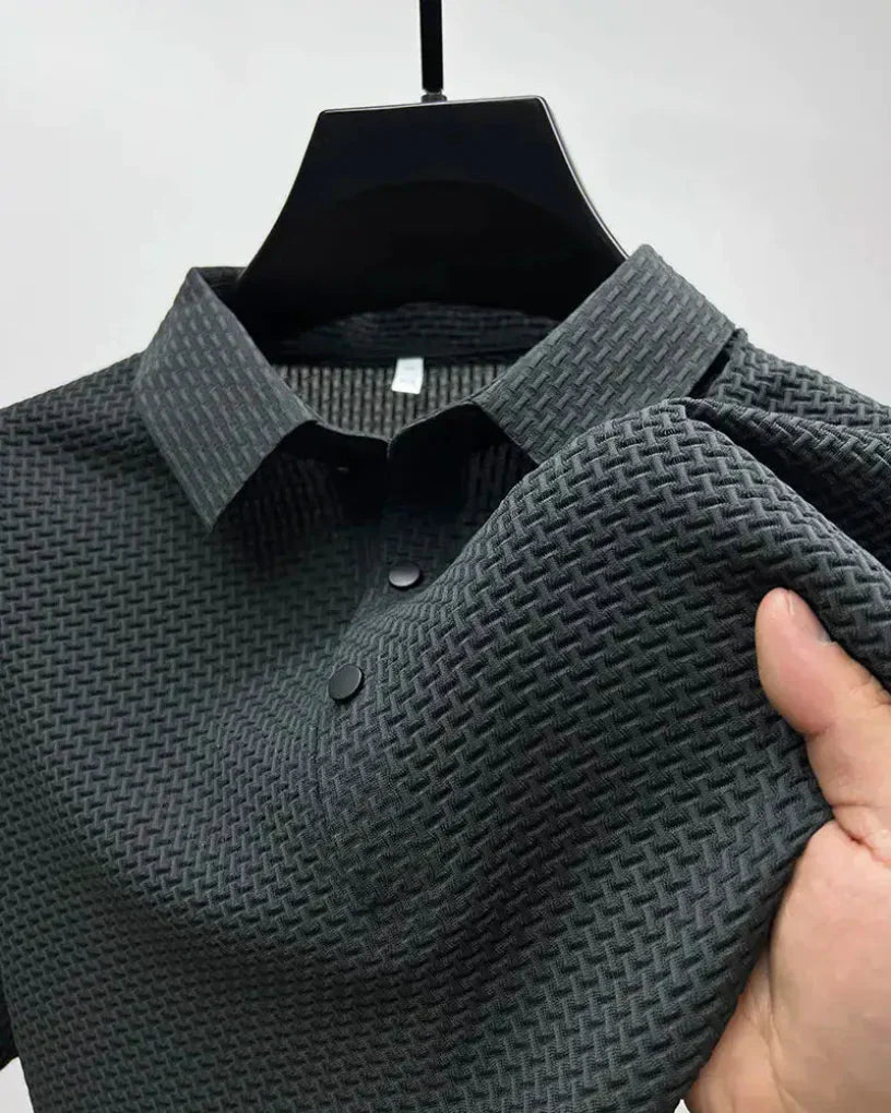 Men's Polo Shirt, Refined Fabric with Tailored Fit for Work and Leisure