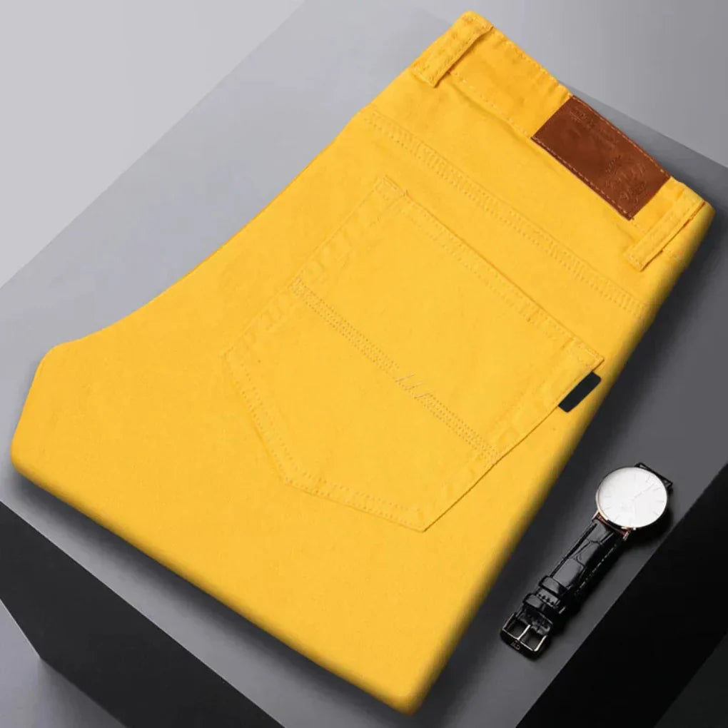 Slim Fit Men's Jeans - Premium Stretch Denim