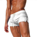 Men's Swim Shorts, Quick-Dry Trunks with Side Slits for Active Days