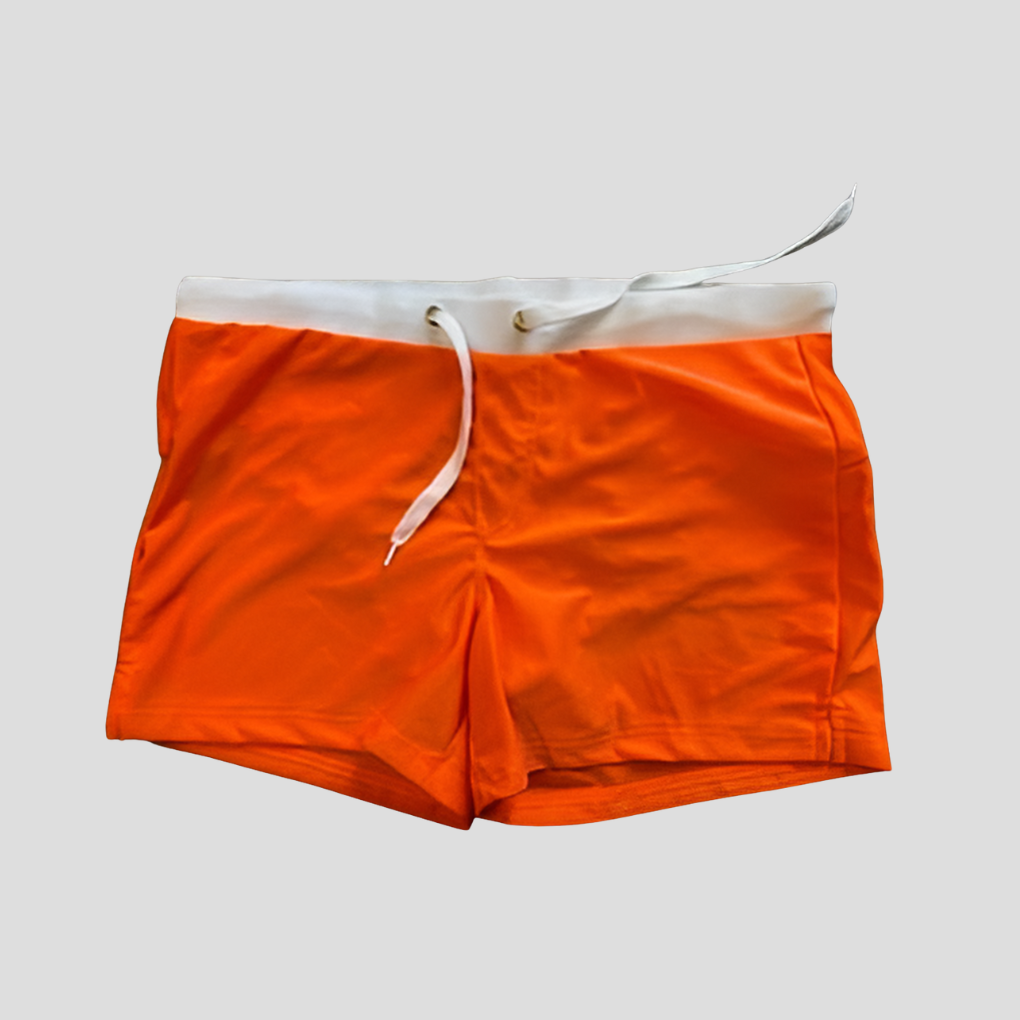 Men's Swim Shorts, Quick-Dry Trunks with Side Slits for Active Days