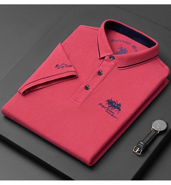 Men's Classic Polo Shirt - Tailored Fit, Premium Fabric Blend