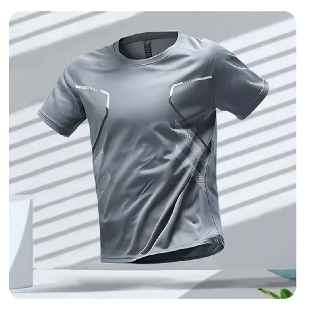Men's Performance T-Shirt - Moisture-Wicking Breathable Athletic Tee
