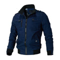 Men's Bomber Jacket, Midweight Zip-Up with Ribbed Cuffs