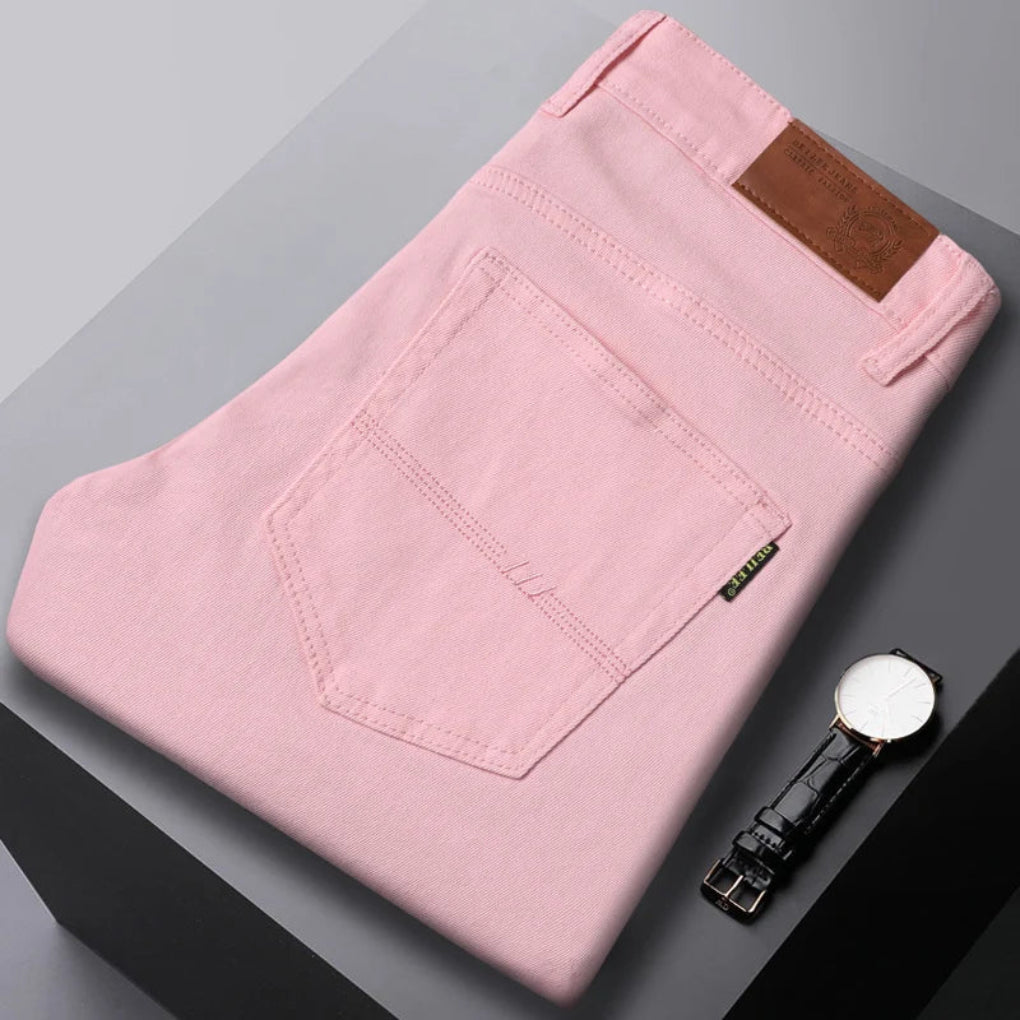 Slim Fit Men's Jeans - Premium Stretch Denim
