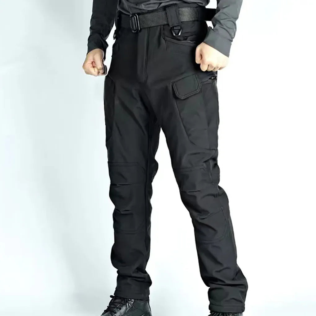 Men's Hiking Pants, Water Repellent Reinforced Outdoor Trousers