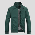 Men's Wind-Resistant Summer Jacket, Lightweight Zip-Front Coat