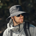 Men's UV Protection Sun Hat - Wide Brim Packable Hat for Hiking and Beach