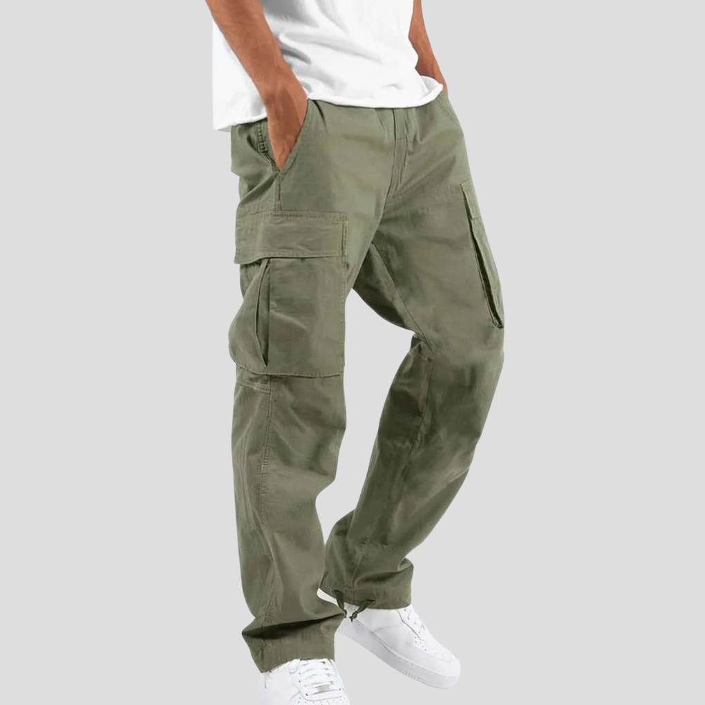 Men's Cargo Pants, Tapered Fit Everyday Cargo Trousers