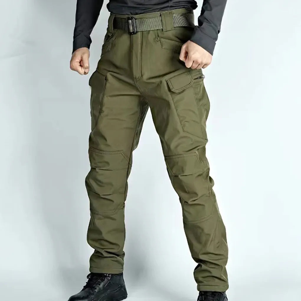 Men's Hiking Pants, Water Repellent Reinforced Outdoor Trousers