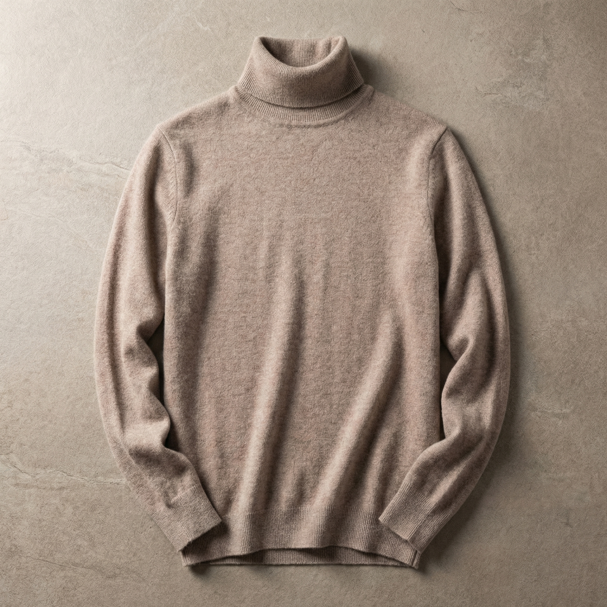 Montreux Cashmere Turtleneck for Men - Soft Warm Minimalist Sweater
