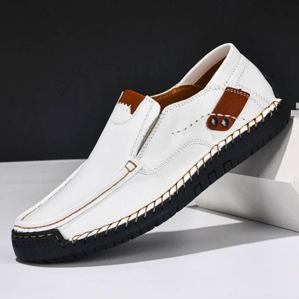Men's Orthopedic Slip-On Shoes with Arch Support - Comfort Walking Shoes