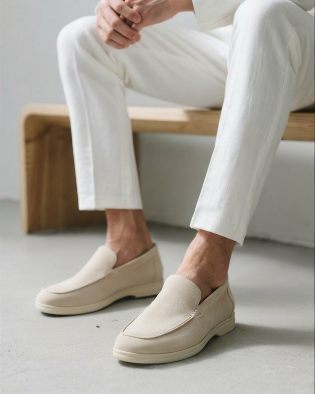 Men's Slip-On Loafers with Supportive Insole, Casual Everyday Shoes