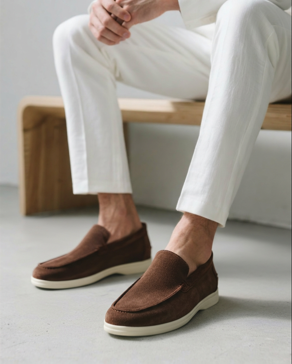 Men's Slip-On Loafers with Supportive Insole, Casual Everyday Shoes