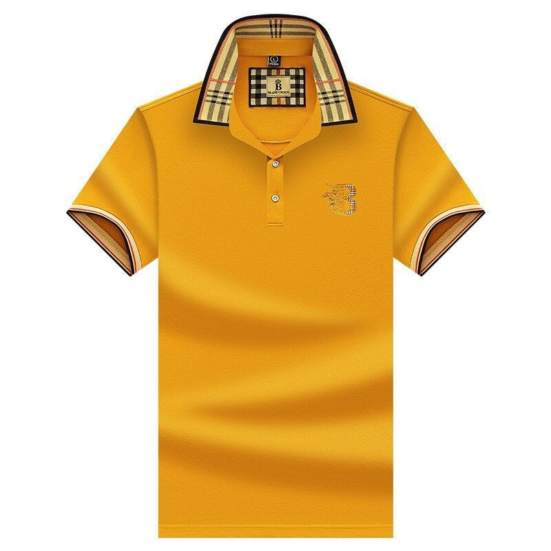 Men's Classic Polo Shirt - Button Placket, Casual to Smart-Casual