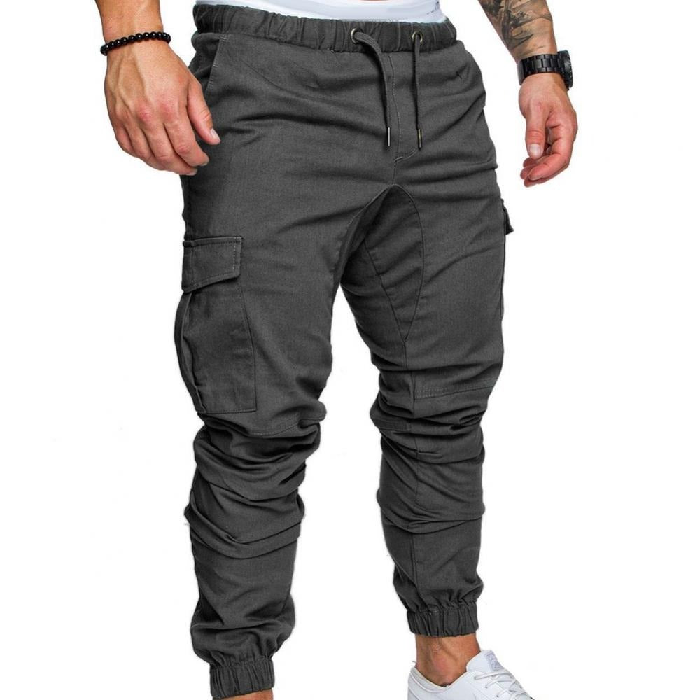 Men's Utility Cargo Pants, Durable Breathable Cargo Trousers