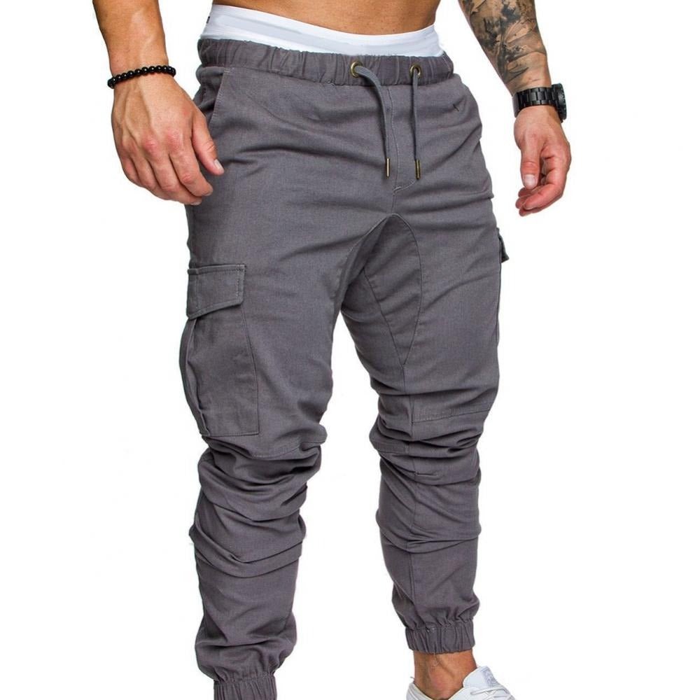 Men's Utility Cargo Pants, Durable Breathable Cargo Trousers