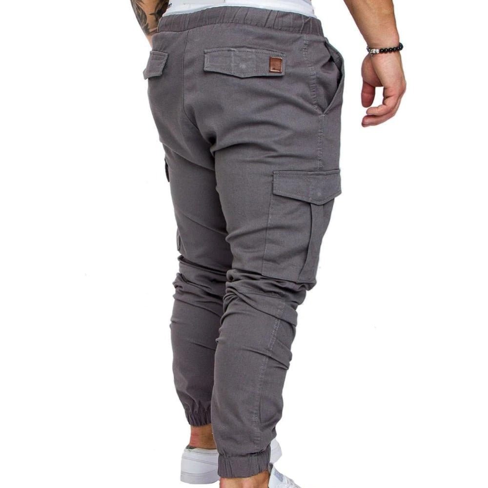 Men's Utility Cargo Pants, Durable Breathable Cargo Trousers